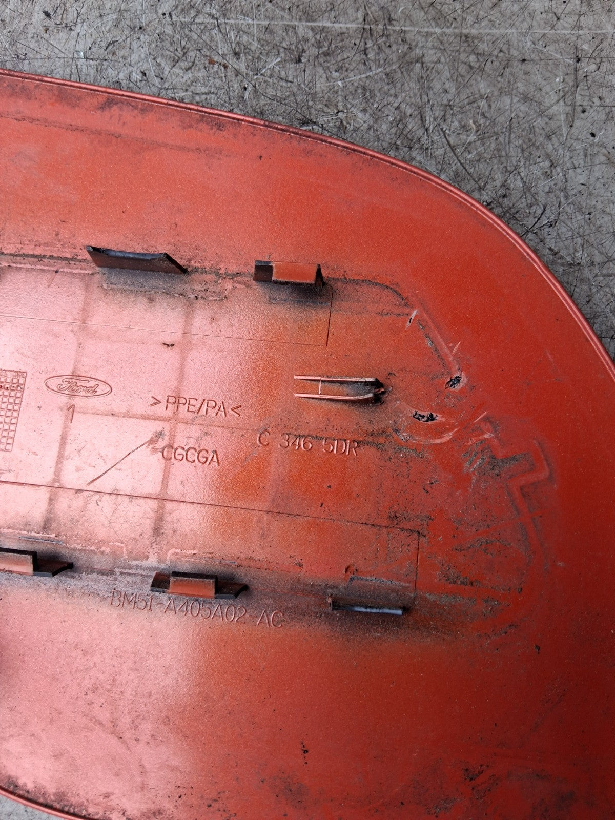 2011 FORD FOCUS FUEL FLAP CAP COVER C3465DR