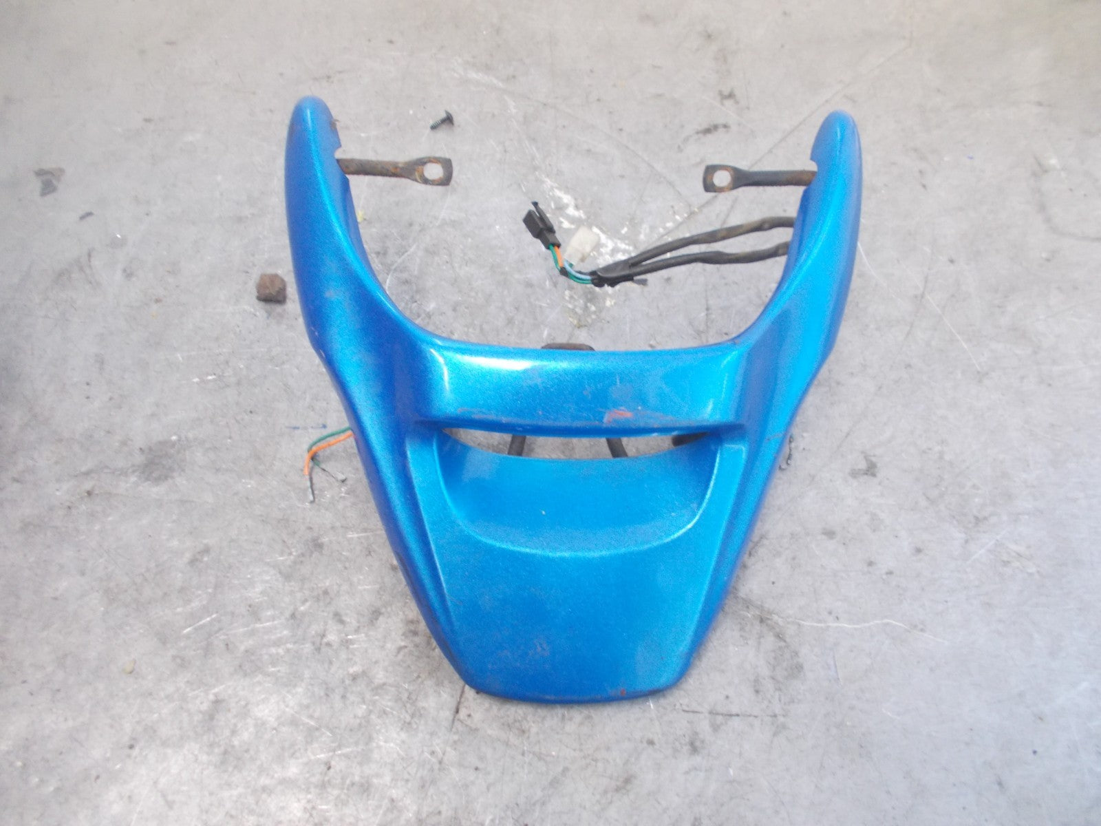 2001 SYM CITY HOPPER 50 50CC REAR LUGGAGE RACK FRAME & LIGHT BLUE