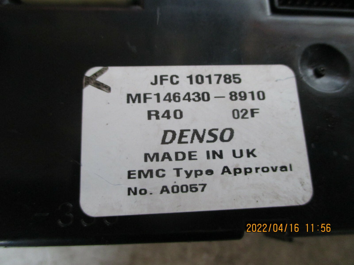 ROVER 75 2003 HEATER CLIMATE CONTROL SWITCH PANEL 1464308910