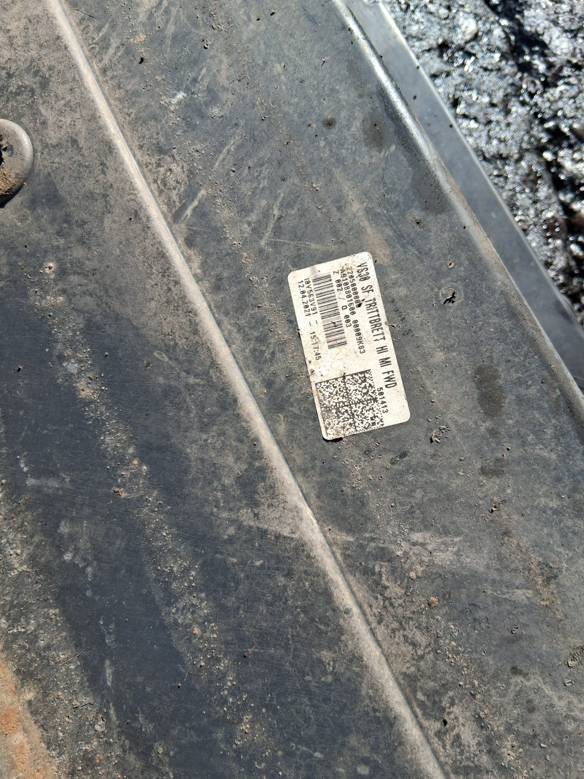 MERCEDES BENZ SPRINTER W907 2021 REAR STEP PLASTIC A9108801600