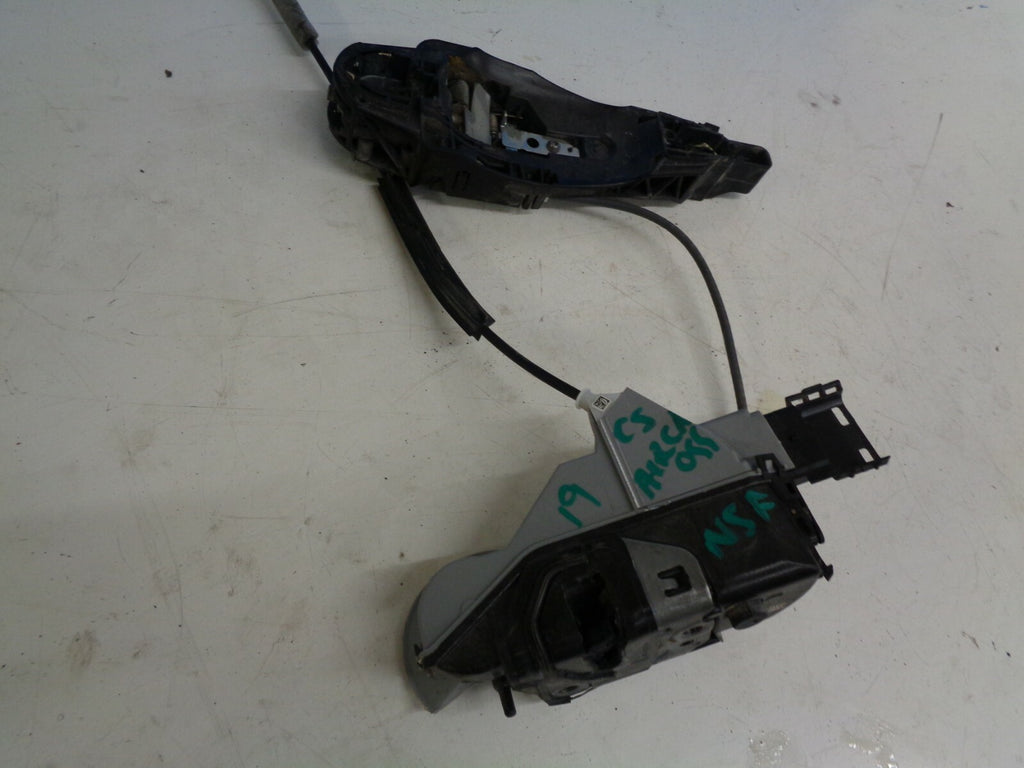 CITROEN C5 AIRCROSS 2019 NSF PASSENGER SIDE FRONT DOOR LOCK MECHANISM