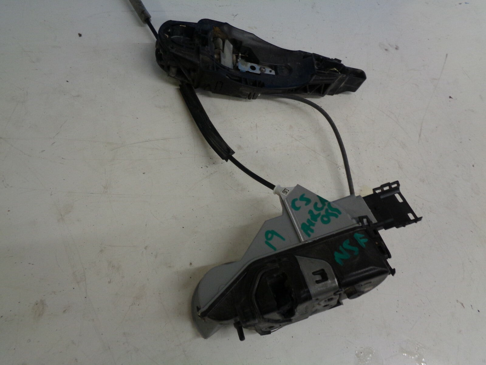 CITROEN C5 AIRCROSS 2019 NSF PASSENGER SIDE FRONT DOOR LOCK MECHANISM