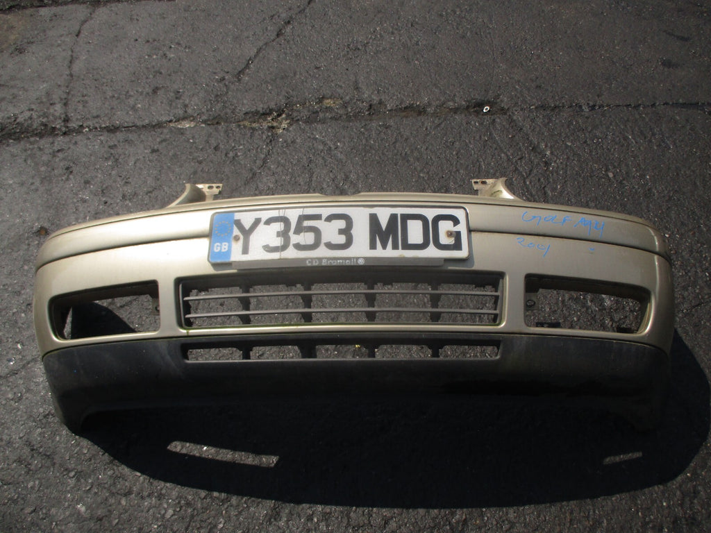 2001 VOLKSWAGEN GOLF MK4 FRONT BUMPER BEIGE