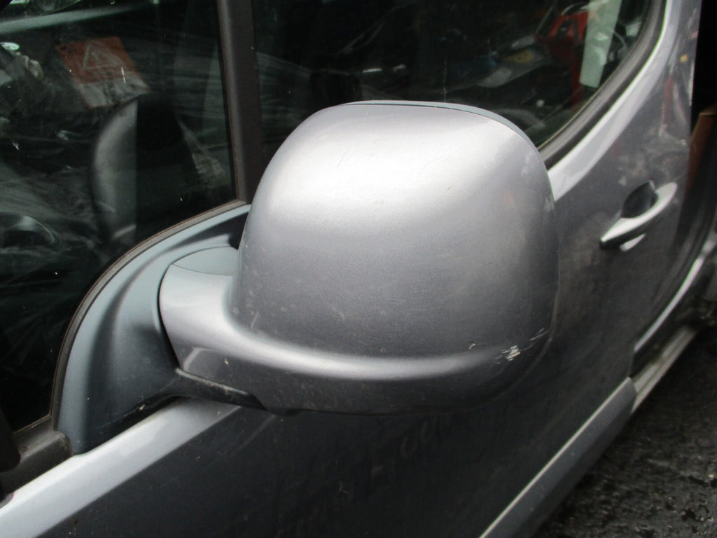 2019 VAUXHALL COMBO E MK4 NS PASSENGER SIDE ELECTRIC WING MIRROR GREY KCA
