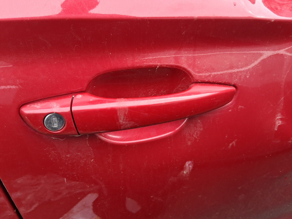 2020 VAUXHALL CORSA F HATCH OSF DRIVER SIDE FRONT EXTERIOR DOOR HANDLE RED