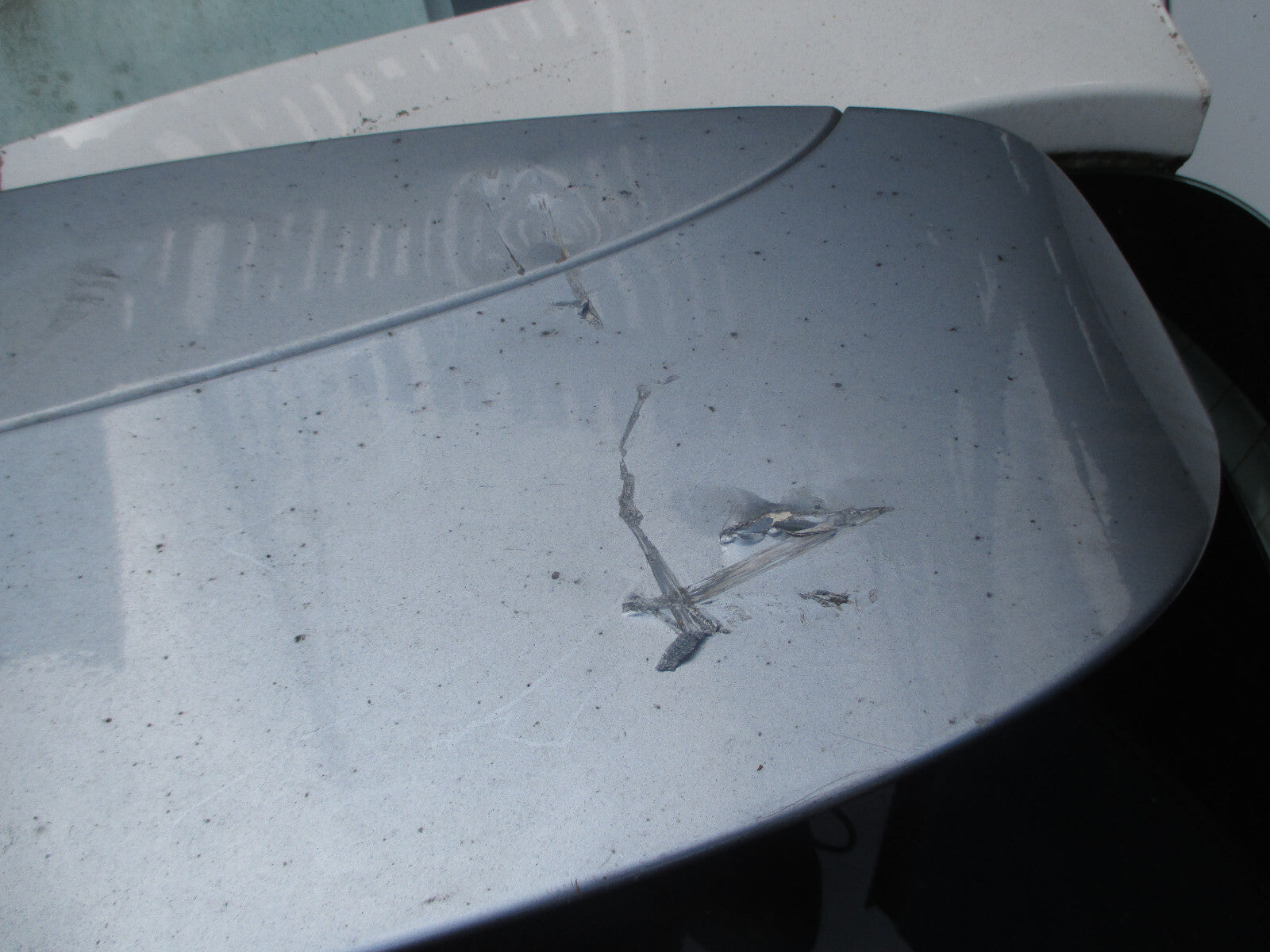 MAZDA 6 MK2 GH ESTATE 2010 REAR BARE TAILGATE BOOTLID BLUE SILVER