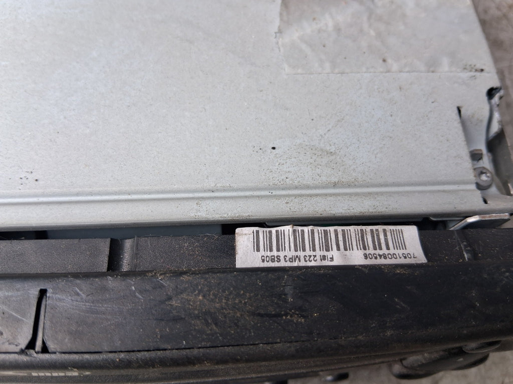 2010 FIAT DOBLO MK1 RADIO STEREO CD PLAYER HEAD UNIT 7646332316