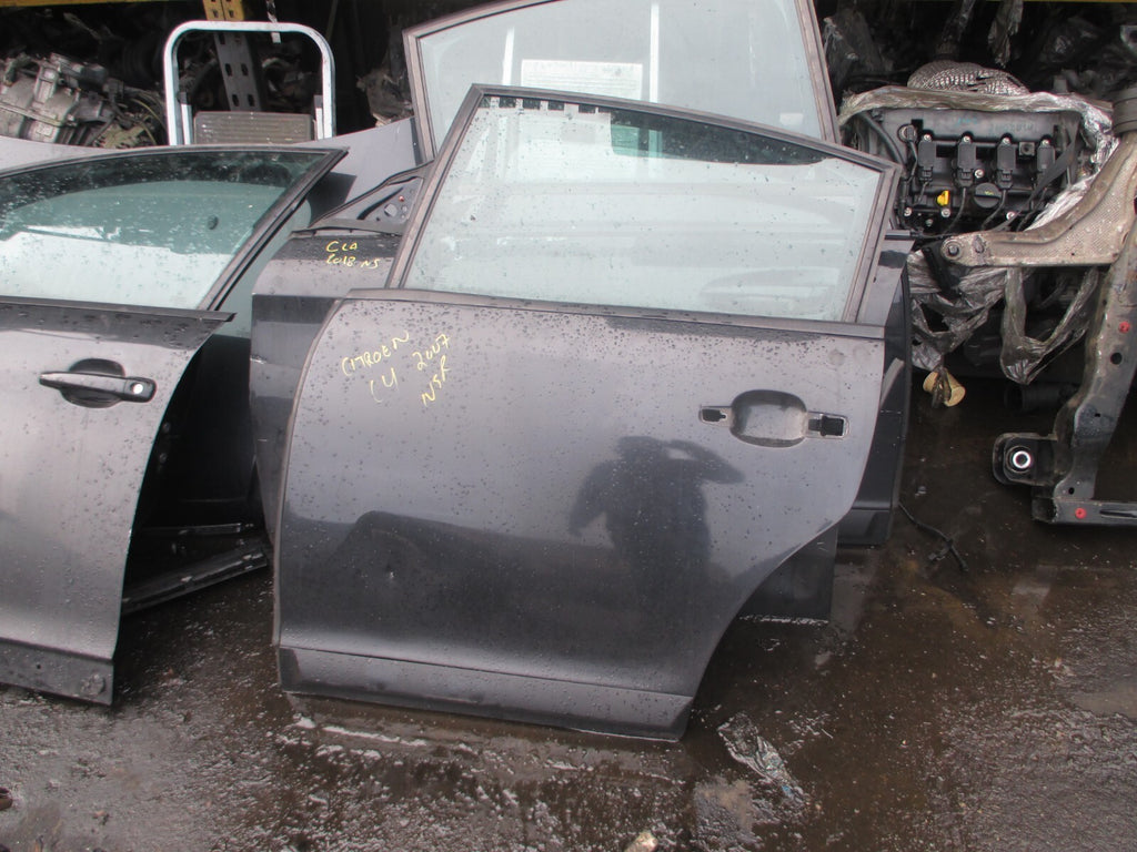 CITROEN C4 MK1 2007 NSR PASSENGER SIDE REAR BARE DOOR BLACK