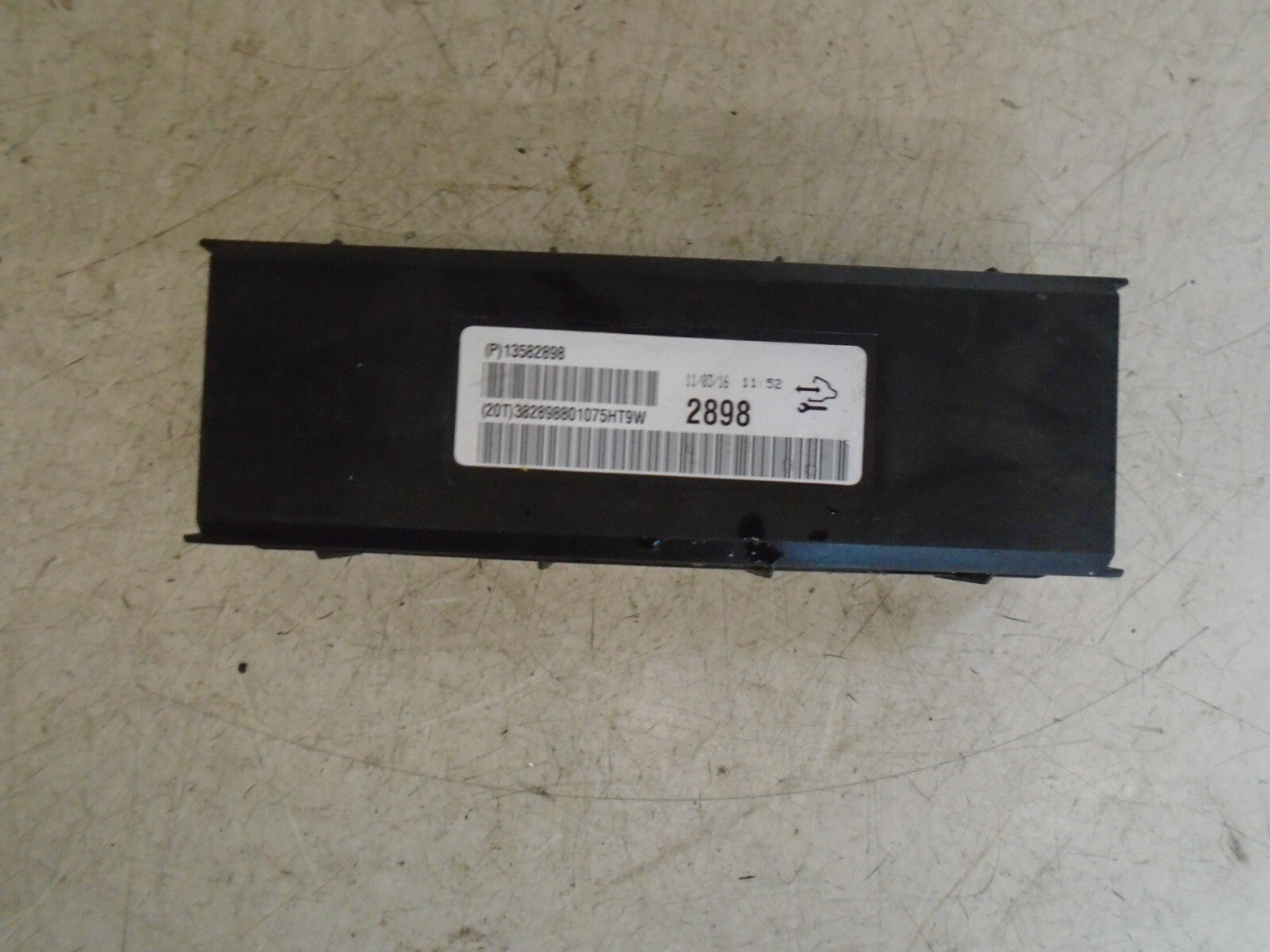 VAUXHALL INSIGNIA 2011 MK1 HEATER CLIMATE CONTROL UNIT 13582898