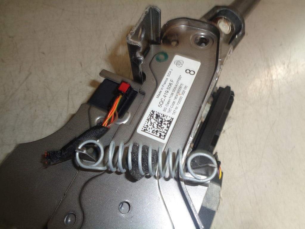 VW VOLKSWAGEN TIGUAN 2019 2.0 DIESEL STEERING COLUMN 5QC419506F