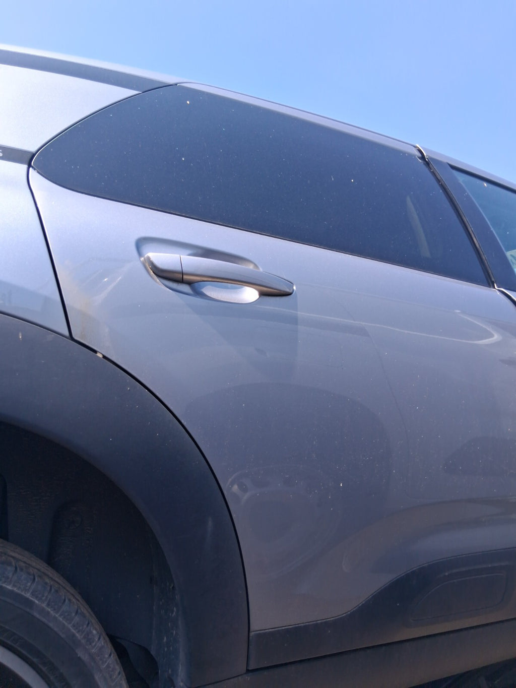 2020 CITROEN C4 CACTUS OSR DRIVER SIDE REAR BARE DOOR GRIS ARTENSE METALLIC KCA