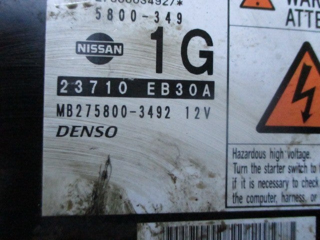 2006 NISSAN PATHFINDER R51 2.5 DIESEL ENGINE CONTROL UNIT 23710EB30A