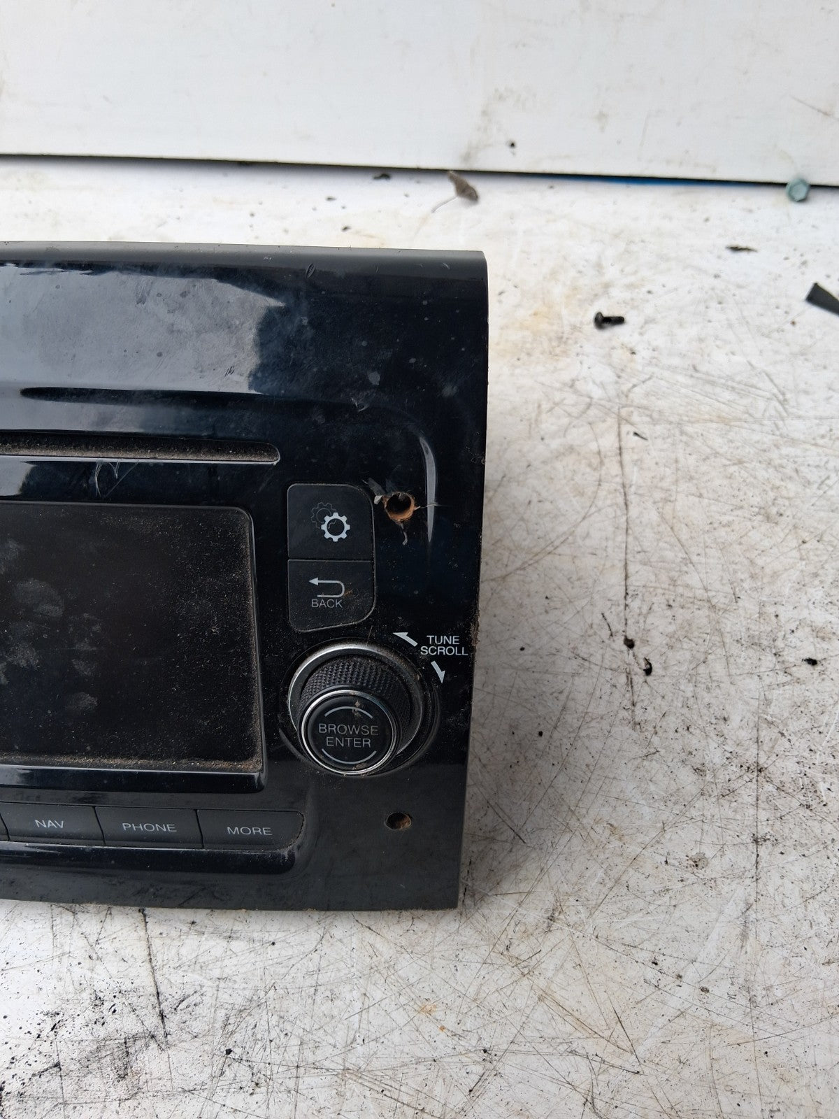 2016 PEUGEOT BOXER MK3 MULTIMEDIA DISPLAY SCREEN SAT NAV HEAD UNIT 07356460880