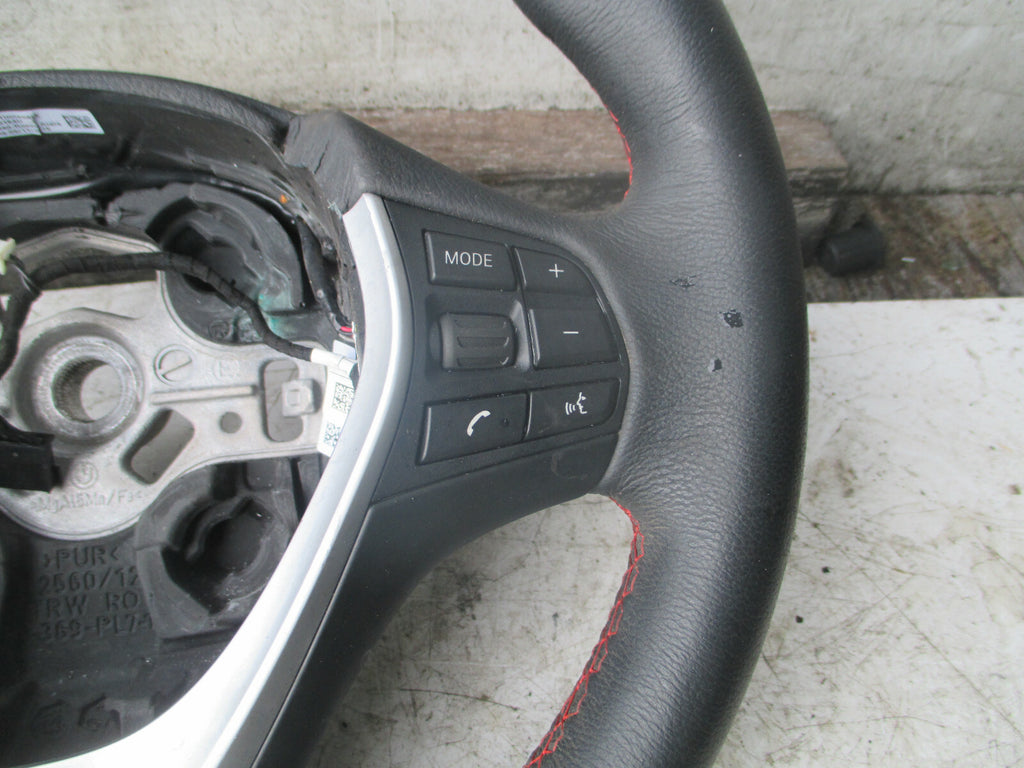 BMW 1 SERIES F20 2018 3 SPOKE MULTIFUNCTION STEERING WHEEL 62560184