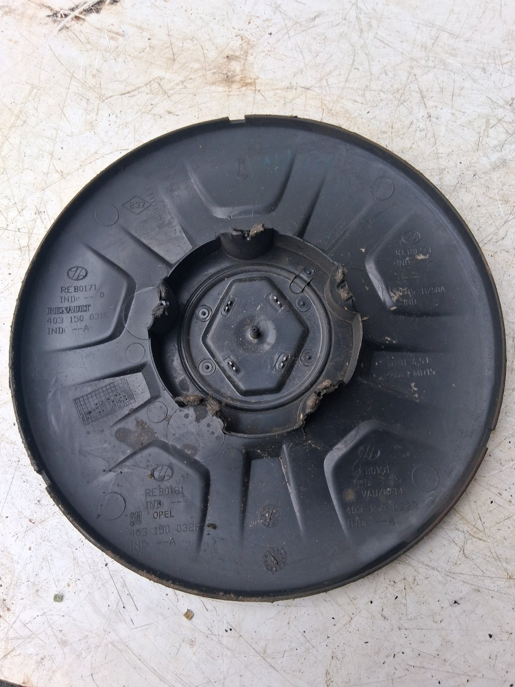 2023 RENAULT MASTER MK3 REAR WHEEL ARCH TRIM 403150031R