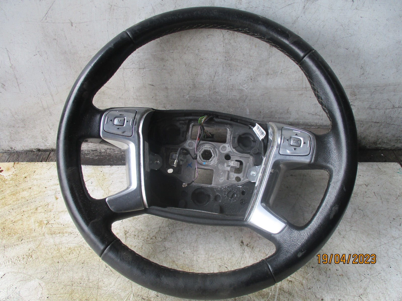 FORD S-MAX MK1 2010 FACELIFT MULTIFUNCTIONAL STEERING WHEEL 6M213600BH