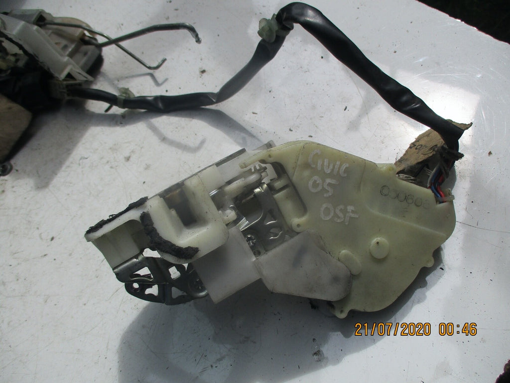 HONDA CIVIC MK7 2004 OFF DRIVER SIDE FRONT DOOR LOCK MECH
