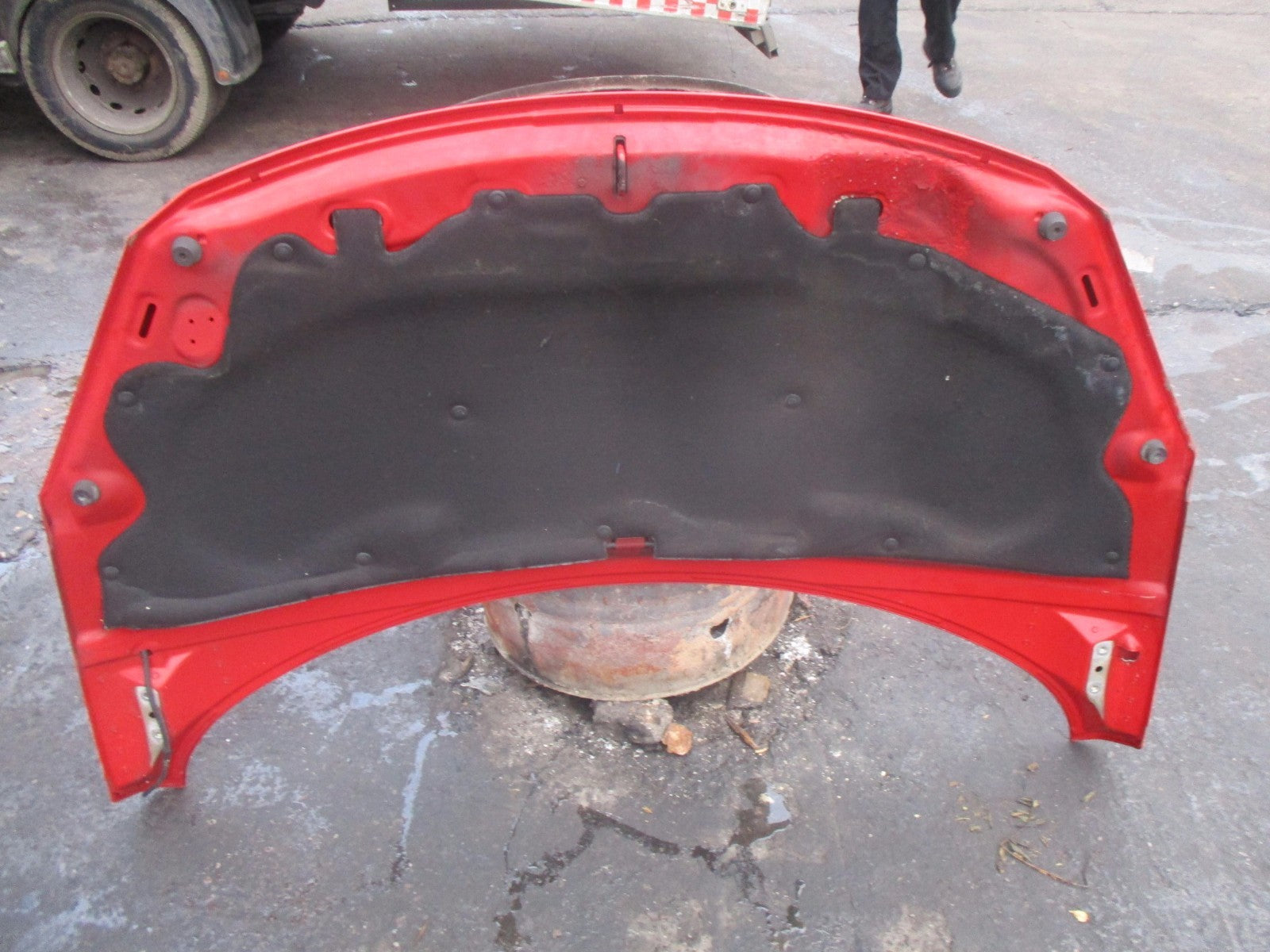PEUGEOT 307 2005 FACELIFT COMPLETE FRONT ENGINE BAY BONNET BODY PANEL RED