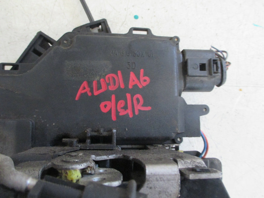 AUDI A6 C5 OSR DRIVER SIDE REAR LOCK MECH MECHANISM