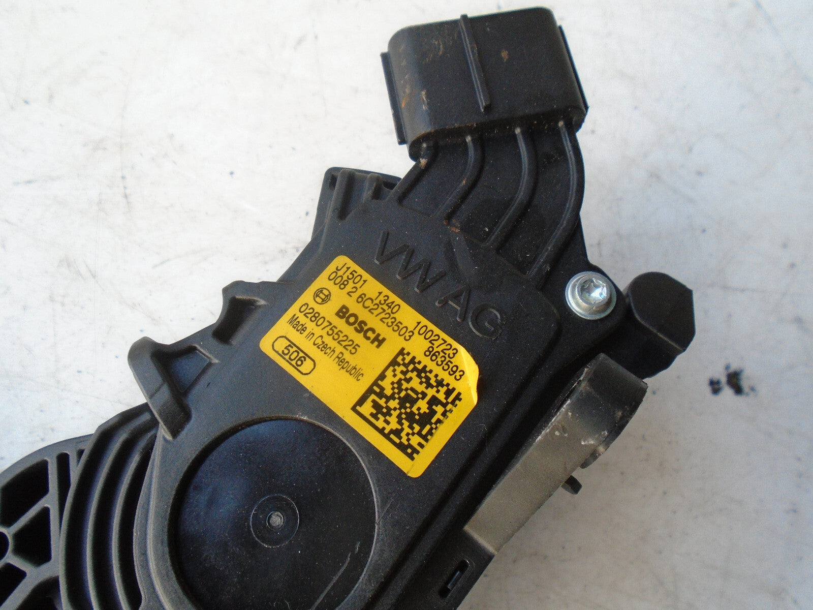 AUDI A1 2015 MK1 8X ACCELERATOR THROTTLE PEDAL 6C2723503