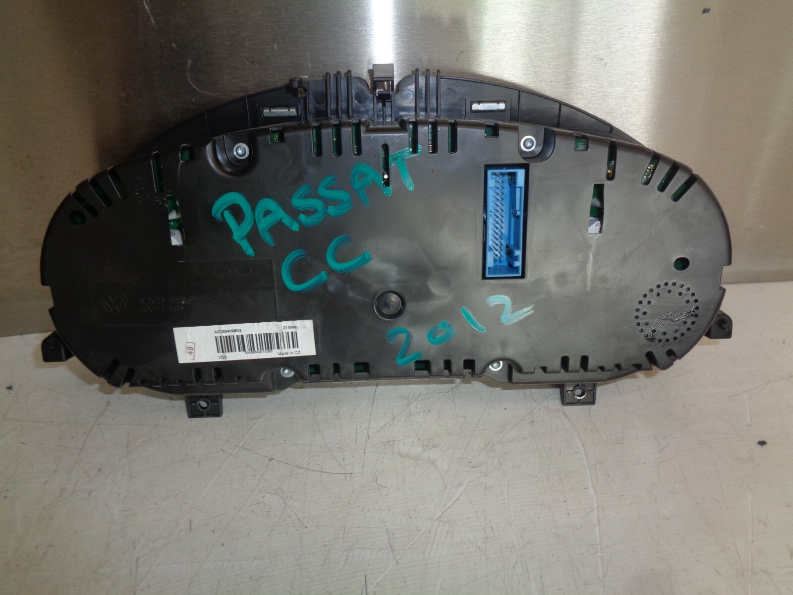 VW VOLKSWAGEN PASSAT CC 2012 2.0 DIESEL ENGINE SPEEDO SPEEDOMETER 3C8920971S