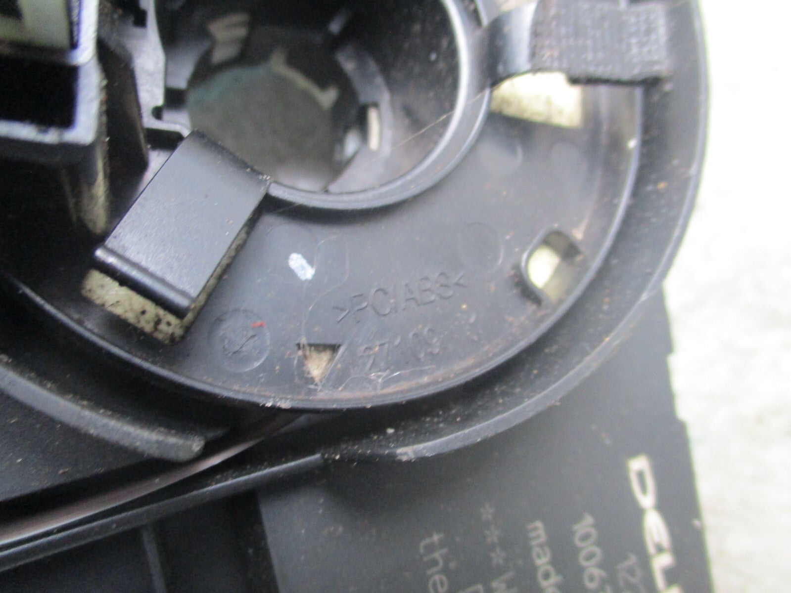 2009 VAUXHALL CORSA D SE WIPER INDICATOR SWITCH STALK SQUIB RING 12274700