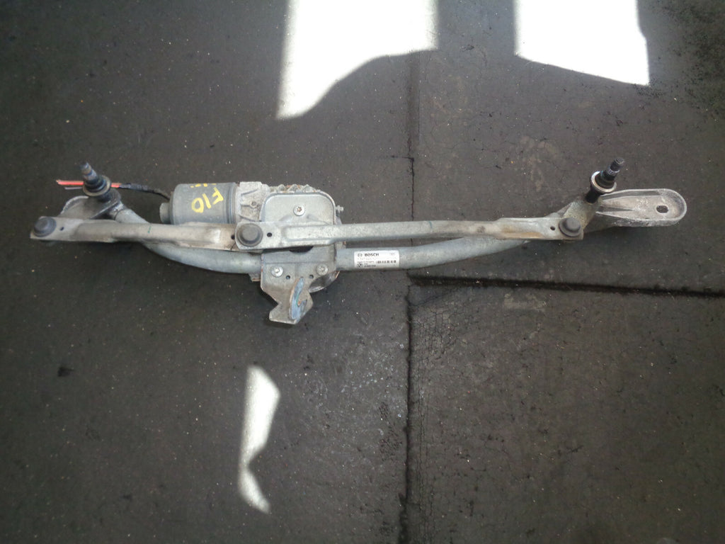 BMW 5 SERIES F10 2012 FRONT WINDSCREEN WIPER MOTOR LINKAGE 4899836