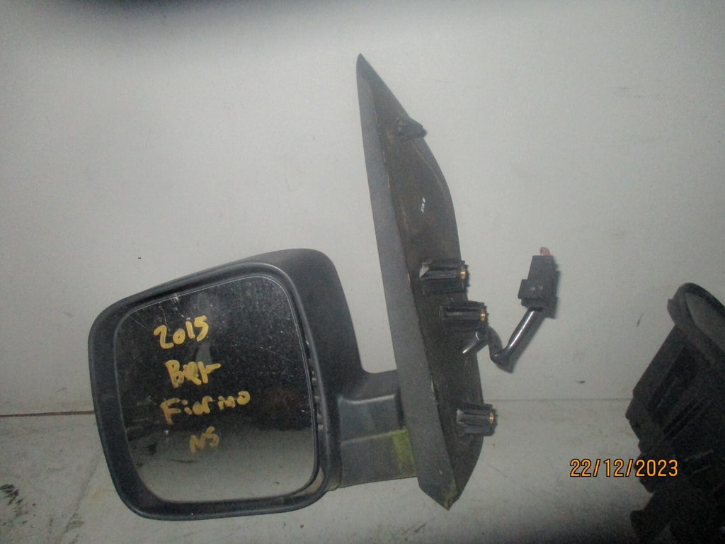 PEUGEOT BIPPER 2015 NSF PASSENGER SIDE FRONT ELECTRIC WING MIRROR BLACK