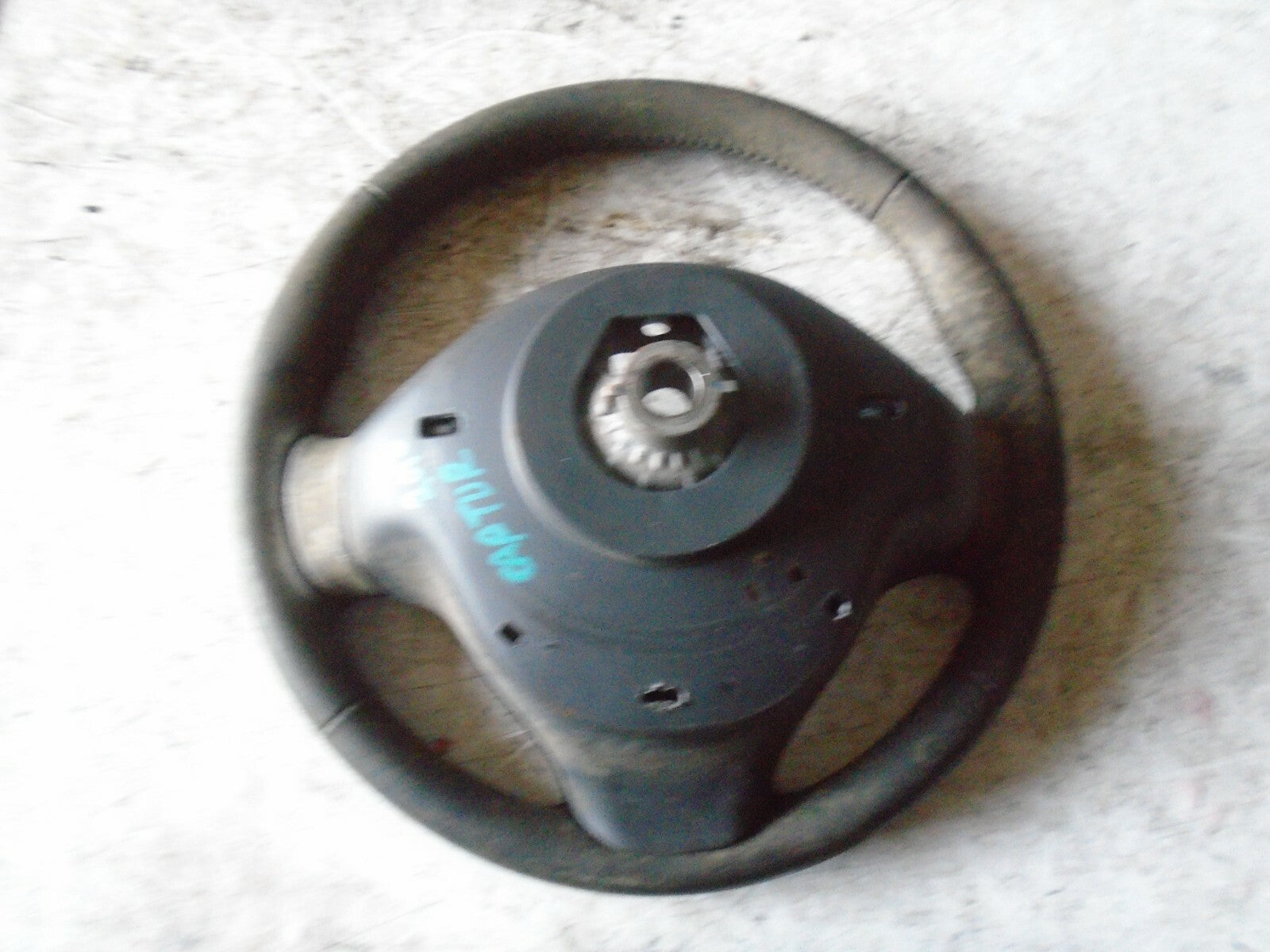 RENAULT CAPTUR 2018 MK1 MULTIFUNCTION STEERING WHEEL