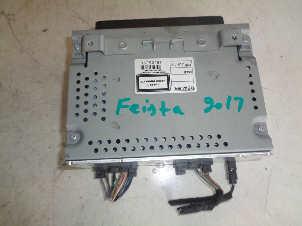 FORD FIESTA 2017 RADIO CD PLAYER STEREO HEAD UNIT AM5T18C815PG