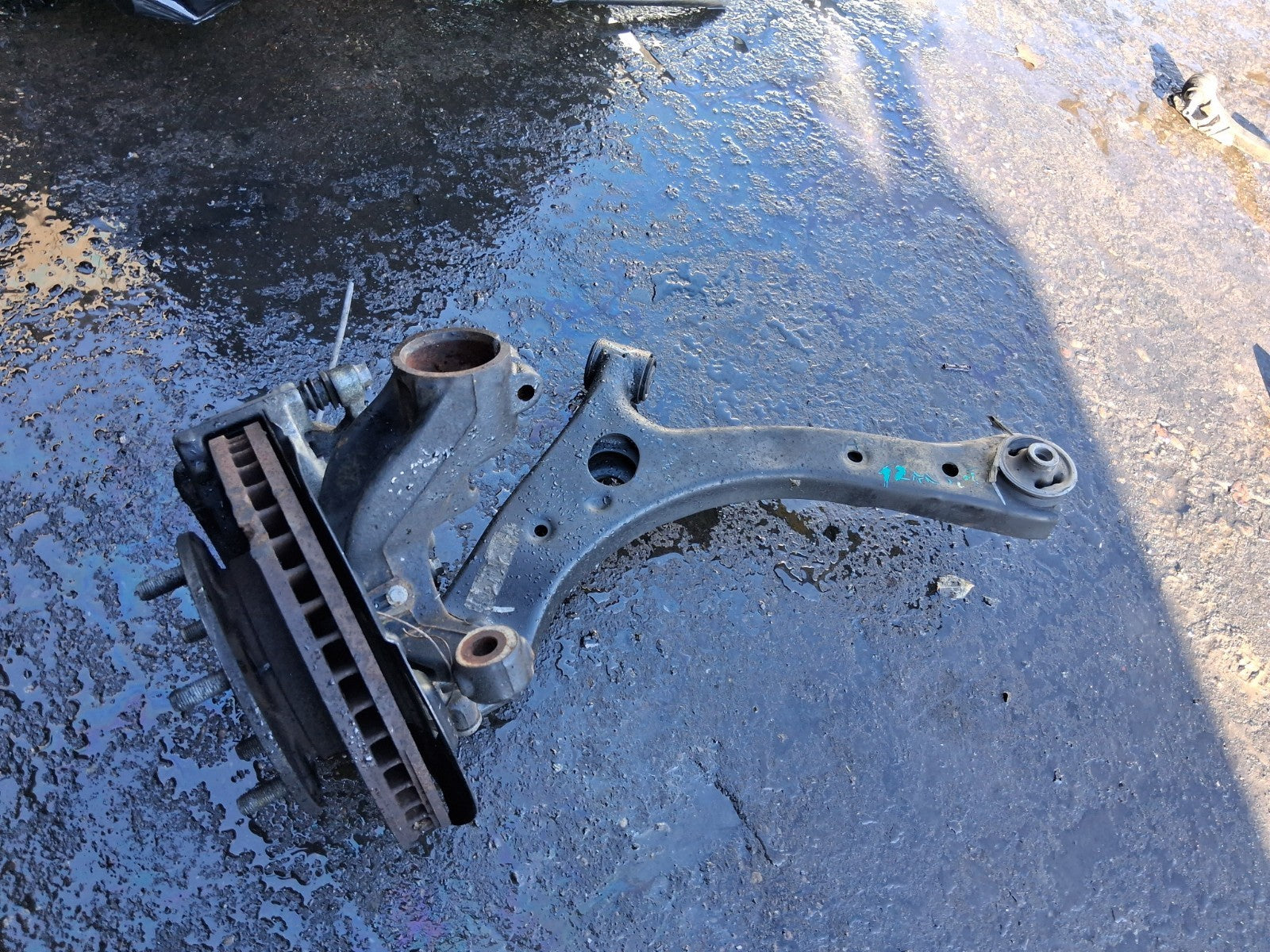 2021 FORD TRANSIT MK8 2.0 DIESEL FWD NSF PASSENGER SIDE FRONT LEFT WHEEL HUB