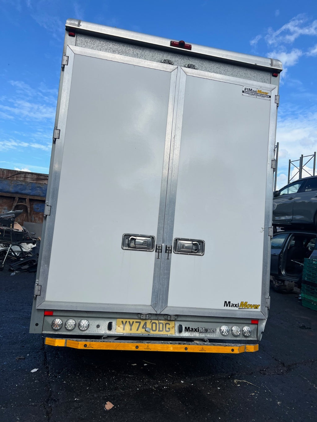 2024 FIAT DUCATO MK3 BOX LUTON NSR PASSENGER SIDE REAR VAN DOOR