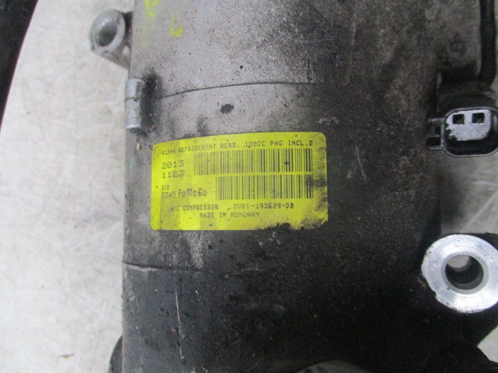2017 FORD FOCUS PETROL AIR CONDITONER AC COMPRESSION PUMP 19D629-DB