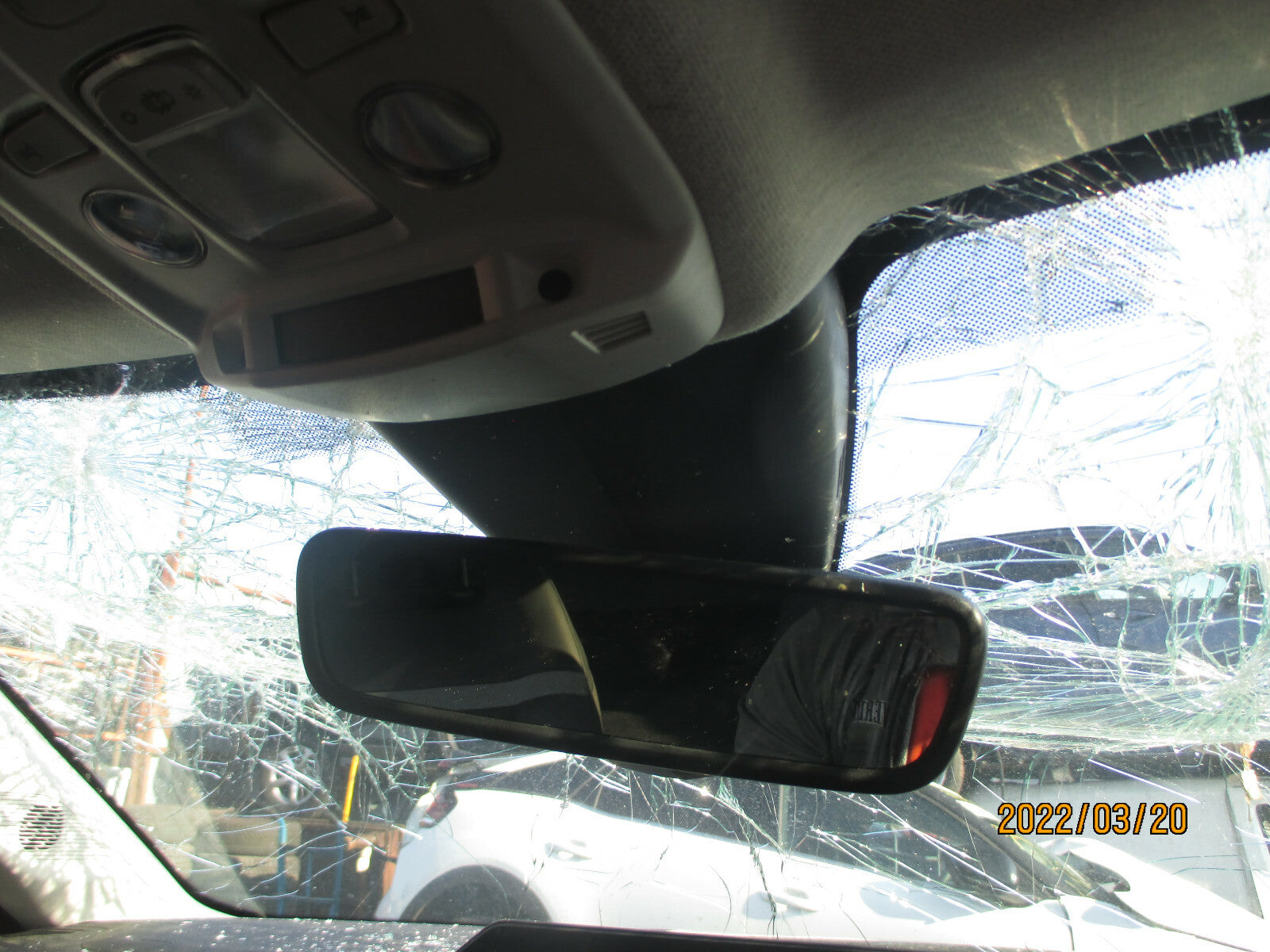 CITROEN C4 MK3 2021 FRONT INTERIOR REAR VIEW MIRROR