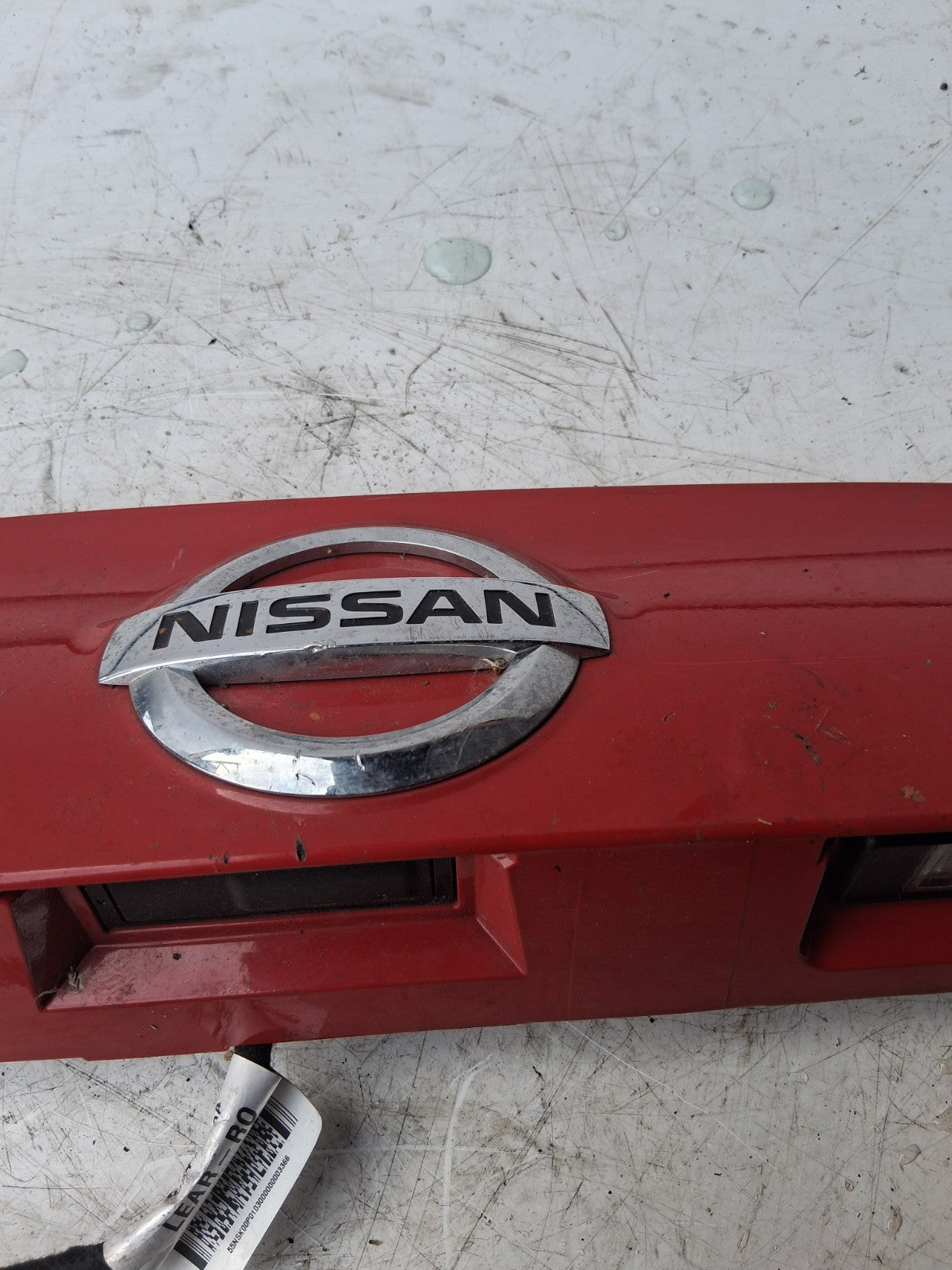 2020 NISSAN QASHQAI REAR TAILGATE BOOTLID TRIM COVER PANEL 908104E5XX
