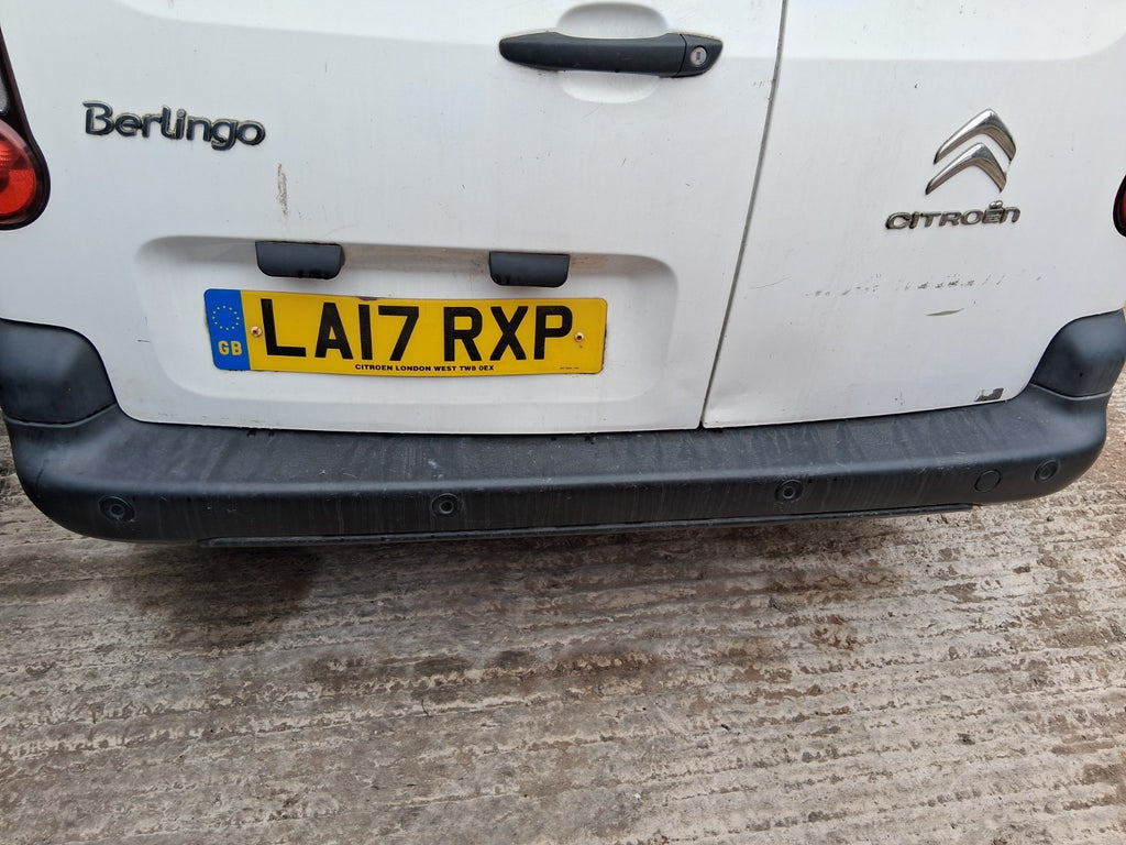 2017 CITROEN BERLINGO MK2 COMLEPTE REAR BUMPER WITH PDC SENSORS