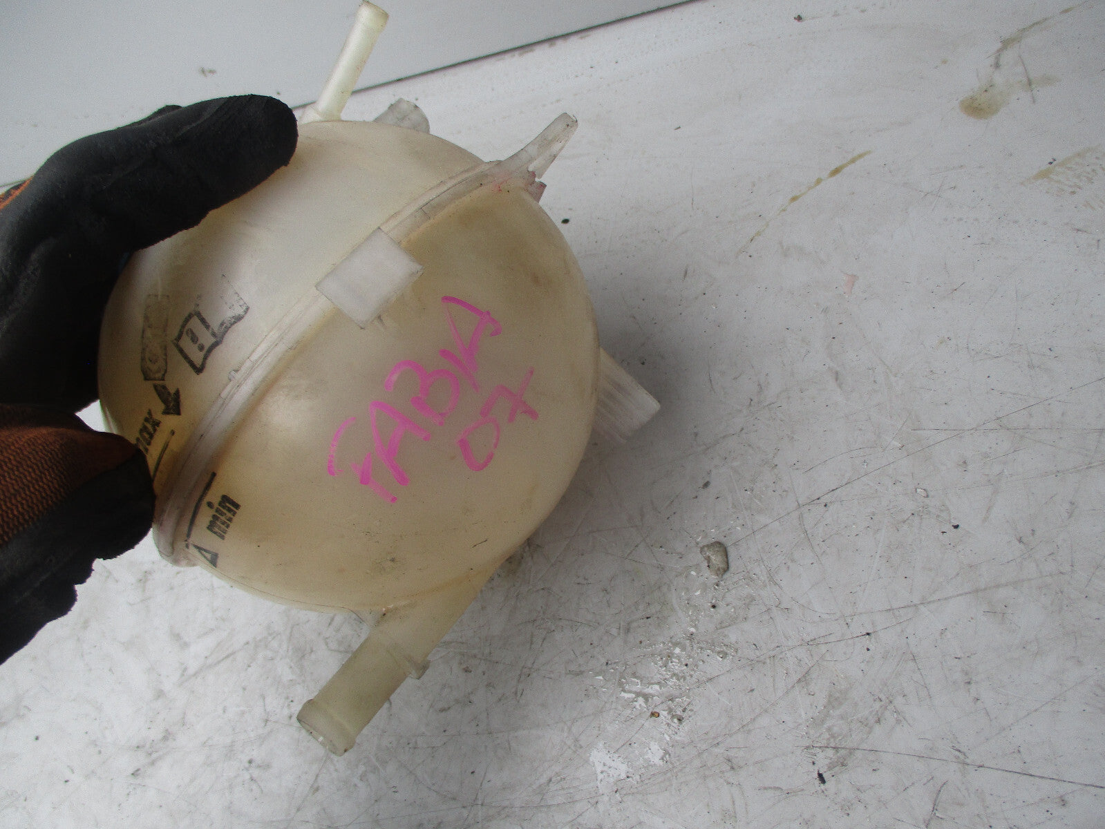SKODA FABIA 2007 COOLANT EXPANSION TANK