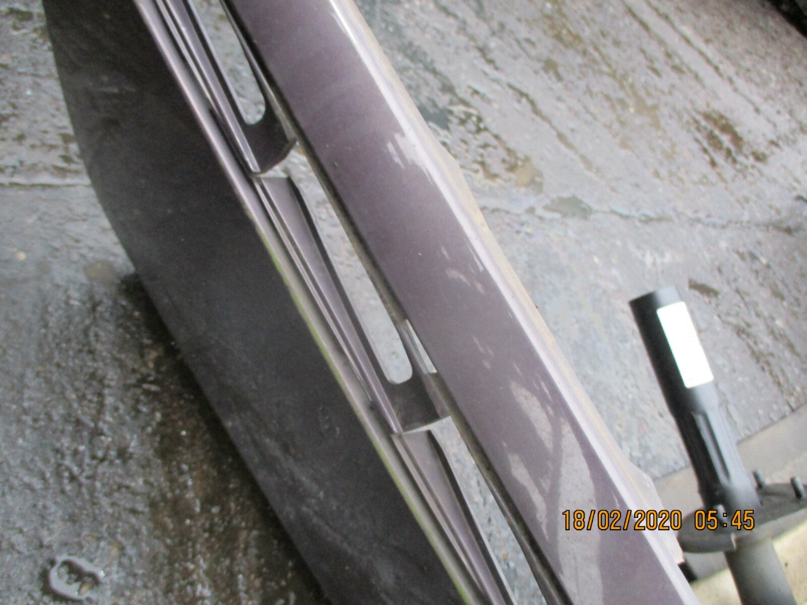 BMW 3 SERIES E46 MK4 2004 REAR BUMPER PURPLE