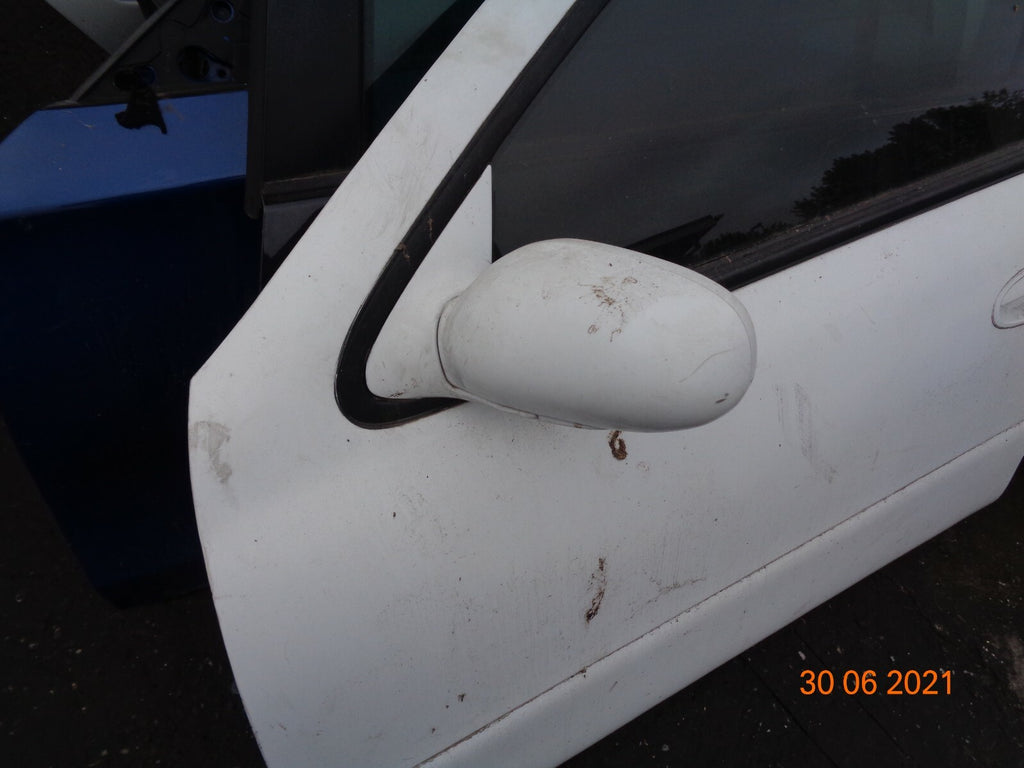 LEXUS GS 300 GS300 2000 NSF PASSENGER SIDE FRONT DOOR GLASS WING MIRROR WHITE