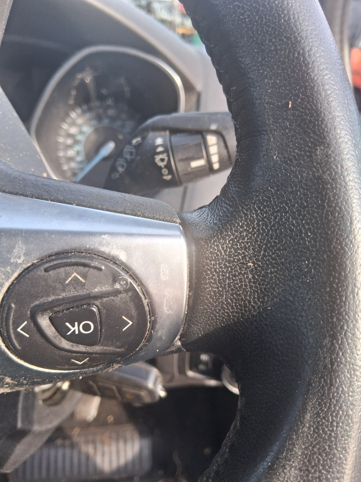 2013 FORD FOCUS MK3 HATCHBACK MULTIFUNCTIONAL STEERING WHEEL WITHOUT AIRBAG