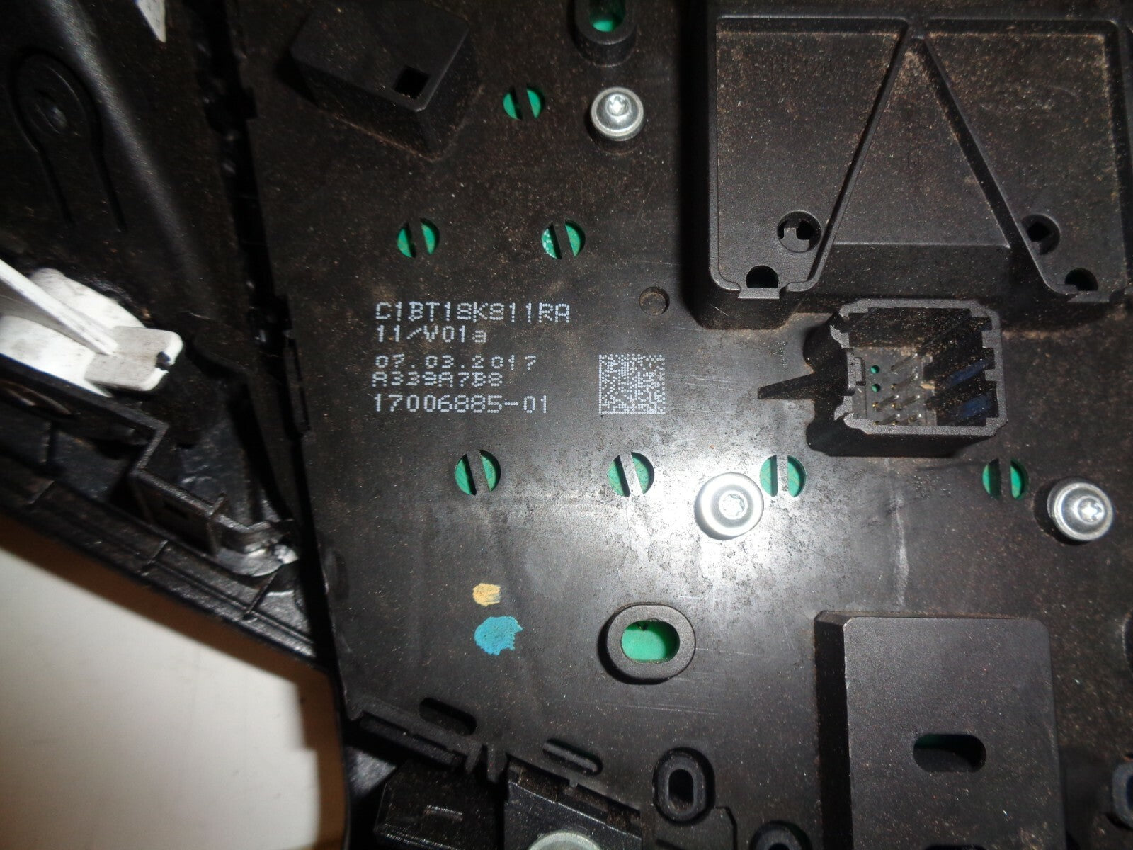 FORD FIESTA MK7 ST 2014 AIR VENTS CD AUDIOPLAYER CONTROLLER CONTROL SWITCH PANEL