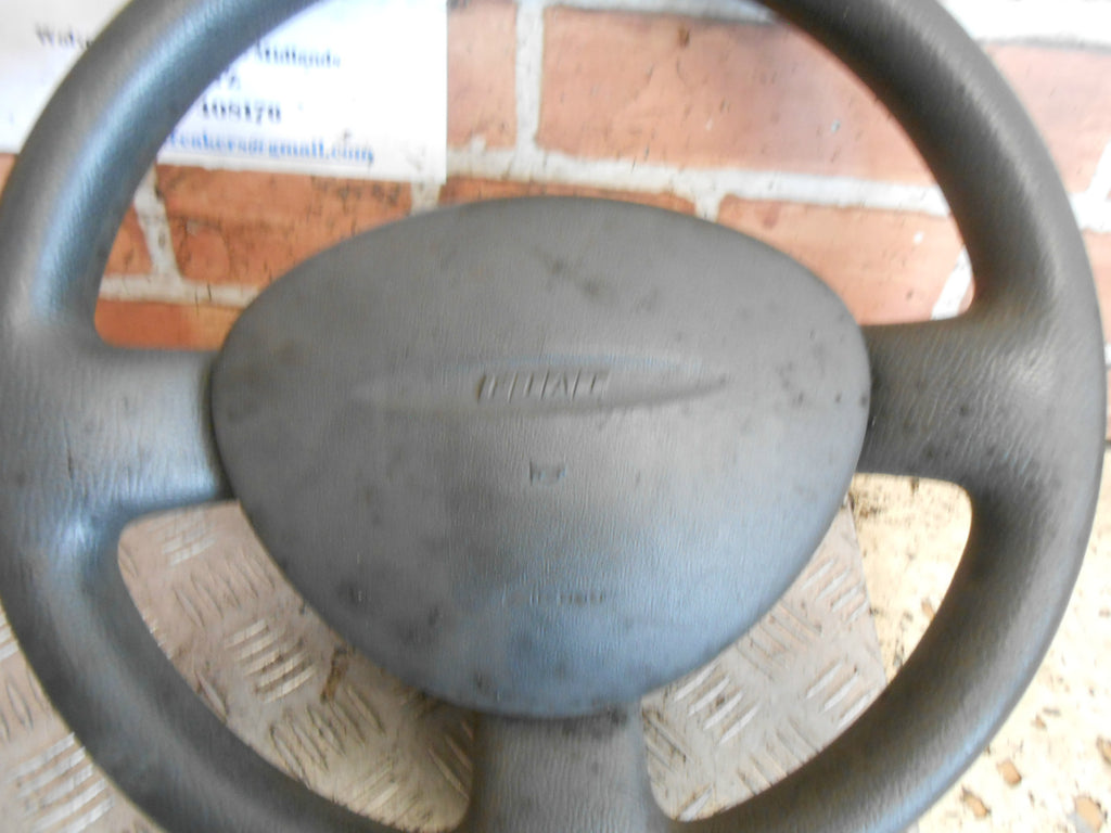 FIAT PUNTO MK2 2002 STEERING WHEEL & AIR BAG AIRBAG UNIT