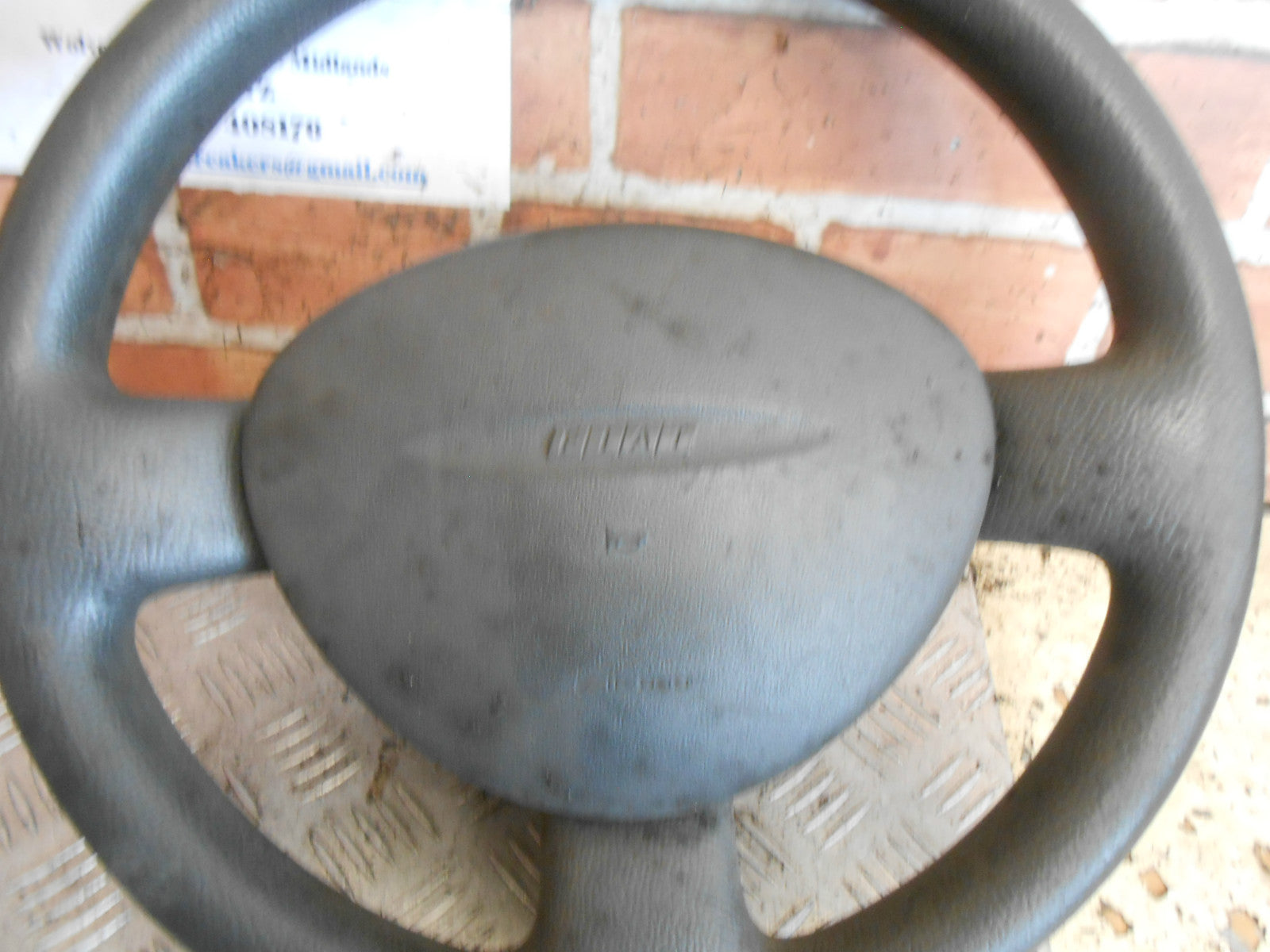 FIAT PUNTO MK2 2002 STEERING WHEEL & AIR BAG AIRBAG UNIT