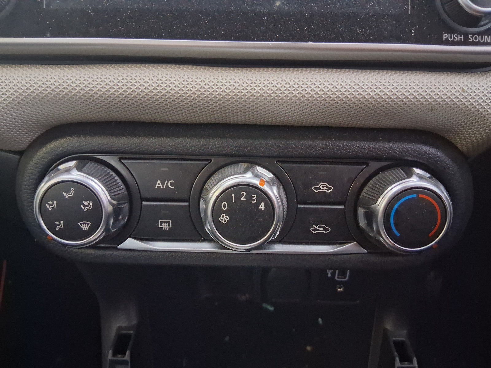 2018 NISSAN MICRA K14 AC HEATER CLIMATE CONTROL PANEL SWITCH
