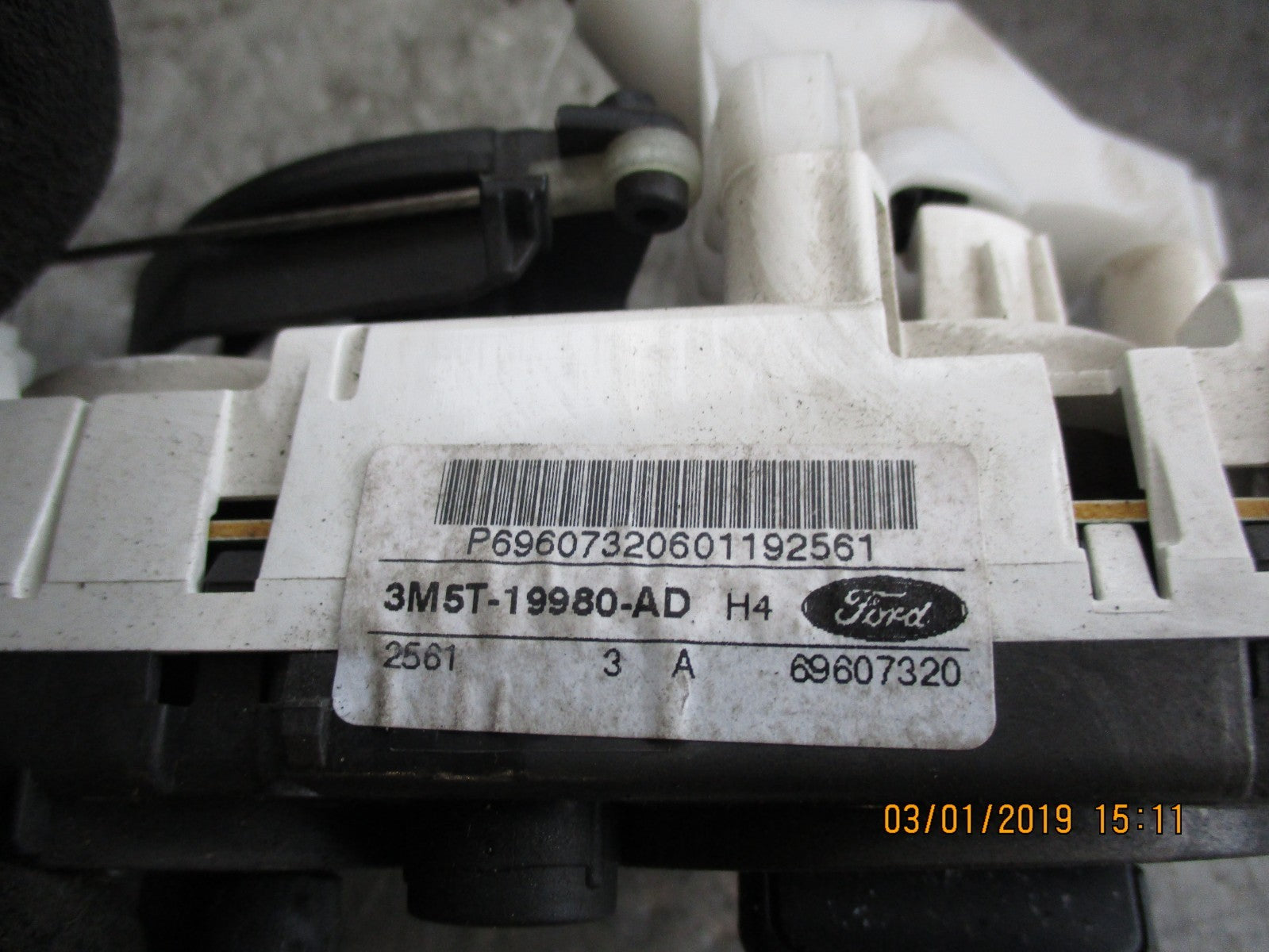 FORD FOCUS MK2 HEATER AC AIR CON CLIMATE CONTROL PANEL 3M5T 19980 AD