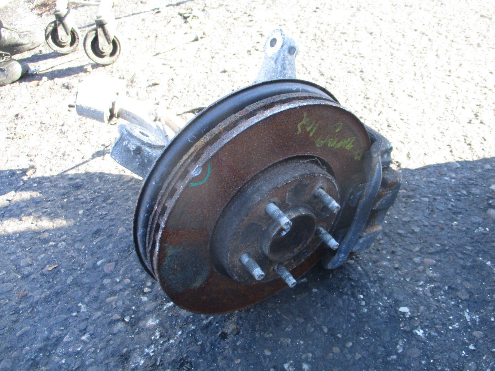 VAUXHALL ZAFIRA C 2017 1.4 PETROL MANUAL OS DRIVER SIDE WHEEL BEARING HUB
