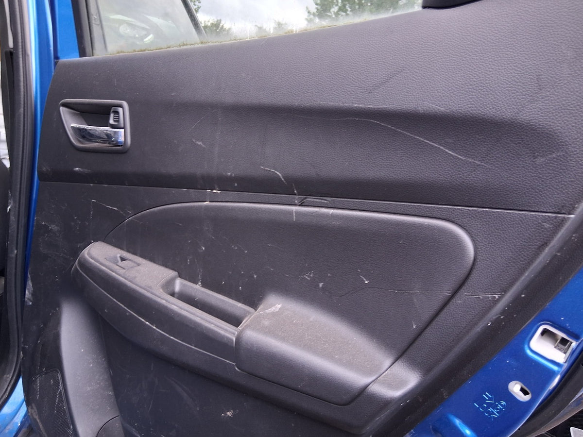 2021 SUZUKI SWIFT A2L MK4 OSR DRIVER SIDE REAR RIGHT DOOR CARD