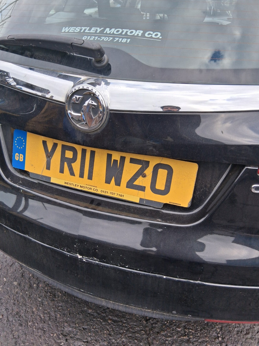 2011 VAUXHALL INSIGNIA ESTATE MK1 COMPLETE TAILGATE BOOTLID Z22C CARBON FLASH