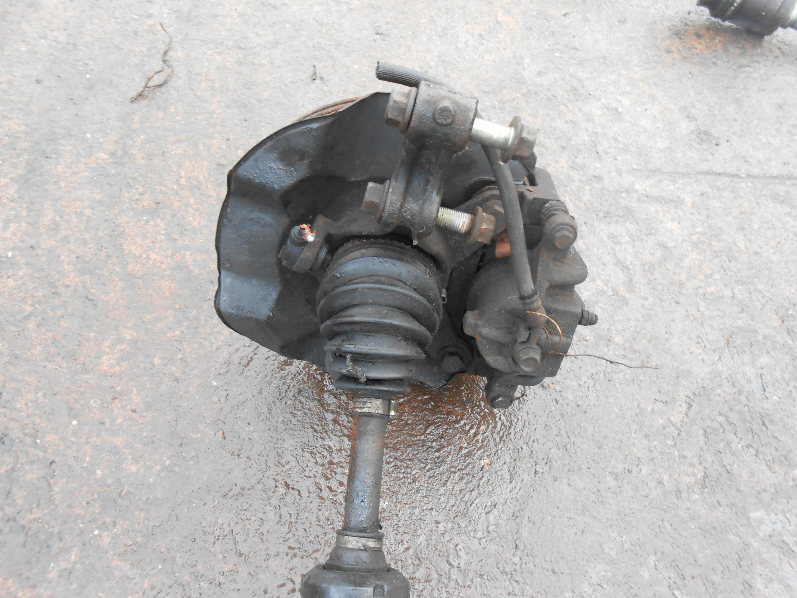 HONDA STREAM RN1 2002 1.7 16V NSF PASSENGER FRONT WHEEL HUB CALIPER DISC