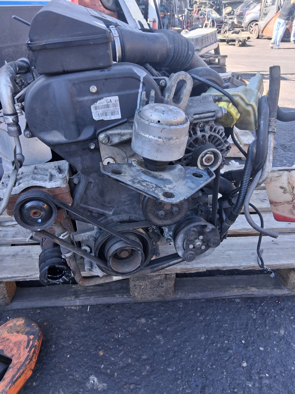 2006 FORD FIESTA MK6 1.4 PETROL COMPLETE ENGINE FXJA MILES 162K